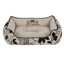 Cazo Exclusive Soft Bed Noir коричневая кровать для собак 75x60см