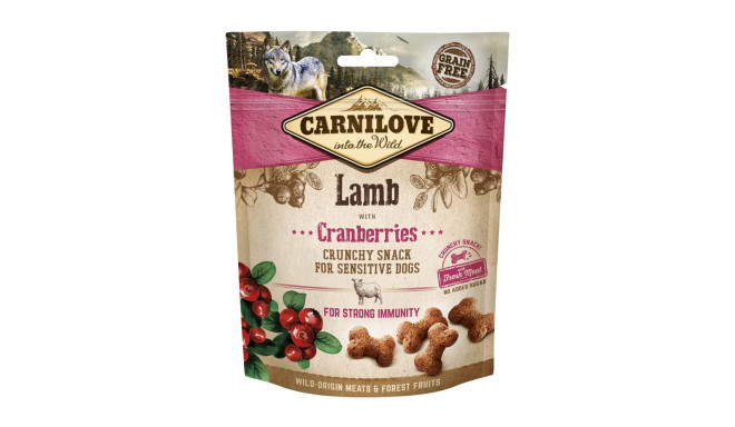 Carnilove Dog Snack Lamb & Cranberries maiused koerale 200g