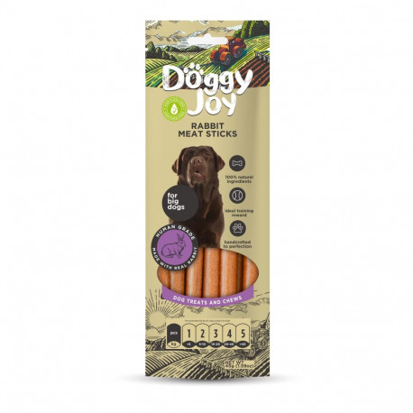 Doggy Joy rabbit meat sticks - treat for dogs 45g