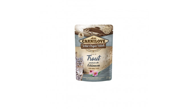 Carnilove Cat Pouch Trout Echinacea einekotike kassidele 85g