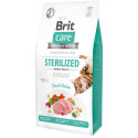 Brit Care Cat Grain-Free Sterilized Urinary Health полноценный корм для кошек 7кг