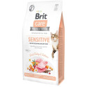 Brit Care Cat Grain-Free Sensitive Healthy Digestion полноценный корм для кошек 7кг