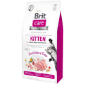 Brit Care Cat Grain-Free Kitten Healthy Growth полноценный корм для котят 7кг