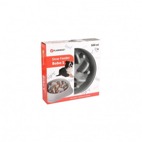 Flamingo slow feeding bowl Bobo 1 ø 17cm - 500ml