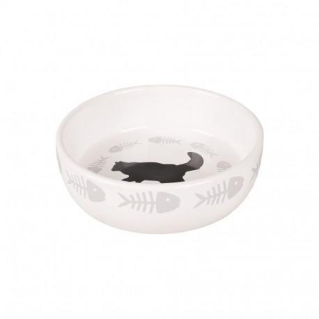 Flamingo ceramic bowl for cats ø 13.5cm - 375ml