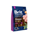 Brit Premium by Nature Adult S complete food for adult dogs 3kg