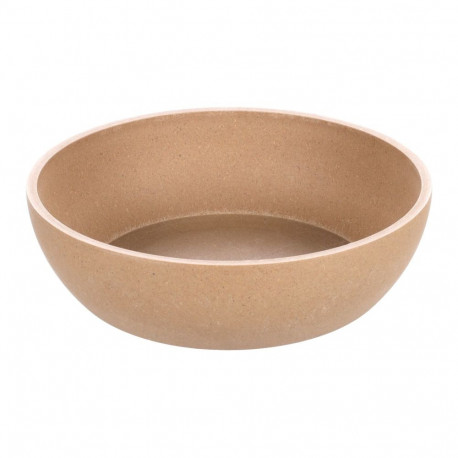 Flamingo non-slip bottom bamboo bowl for dogs ø 17.5cm - 1L