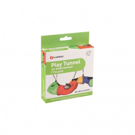 Flamingo väikeste näriliste mängutunnel