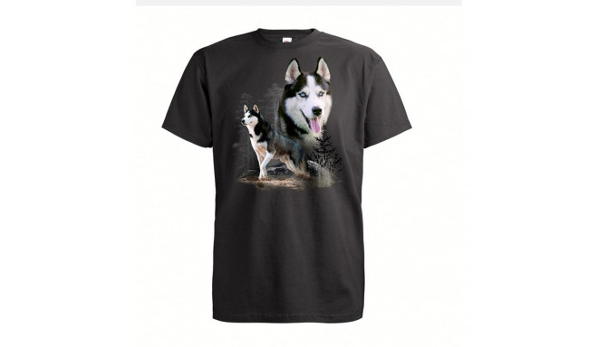 T-särk Siberi Husky suurus XL