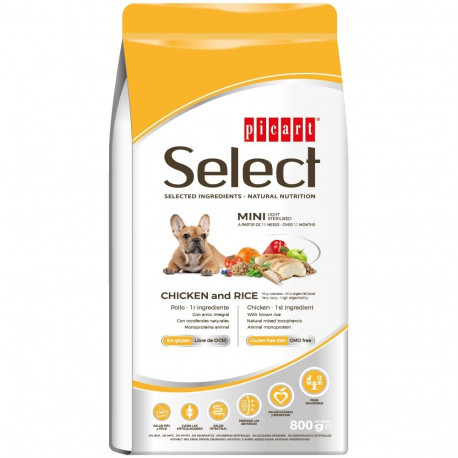 Select Adult Mini Light Chicken koeratoit 800g