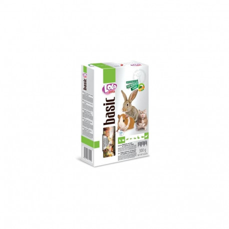 LoLo Pets Foody täiendsööt närilistele köögiviljadega 300g