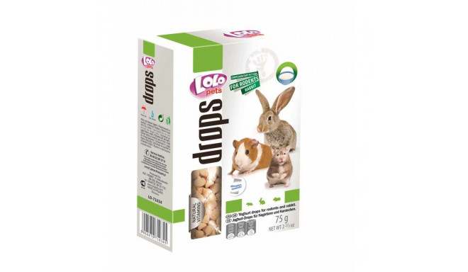 LoLo Pets Drops maiused närilisele jogurtiga 75g