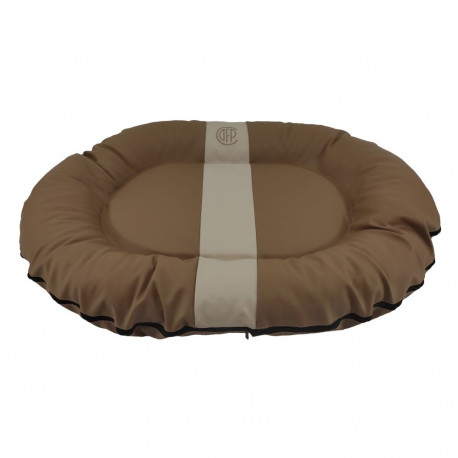 Cazo Oval Bed Oslo latte tooni pesa koertele 60x80x14 cm
