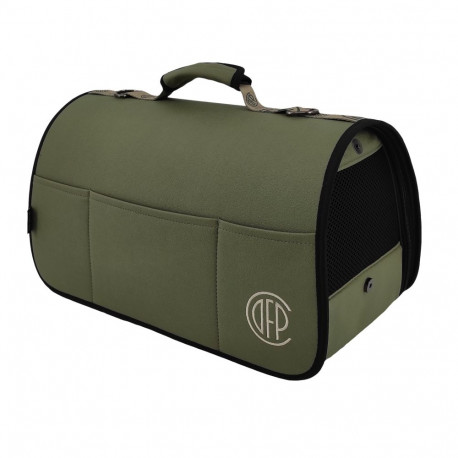 Cazo Carrier Malmo roheline transpordikott 50x27x26cm