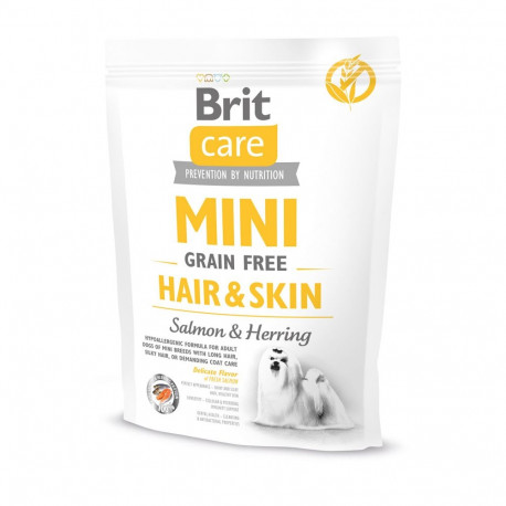 Brit Care Mini Hair & Skin беззерновой корм для собак 400g