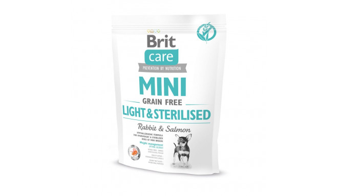 Brit Care Mini Light & Sterilised teraviljavaba koeratoit 400g