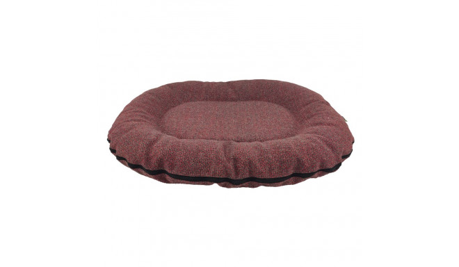 Cazo Oval Bed Luna punane pesa koertele 75x100x15cm