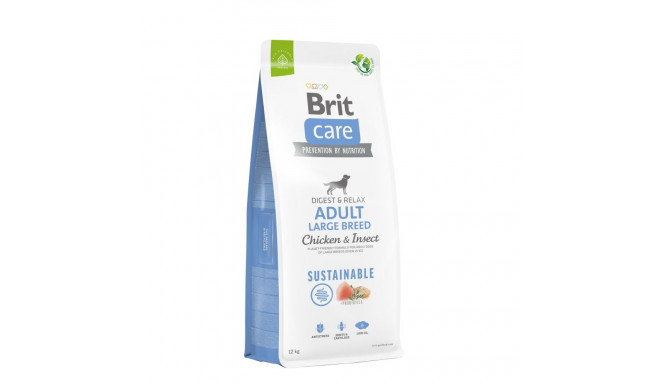 Brit Care Sustainable Adult Large Breed Chicken & Insect koeratoit 12kg