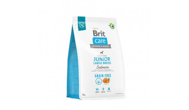 Brit Care Grain-Free Junior Large Breed Salmon корм для собак 3 кг