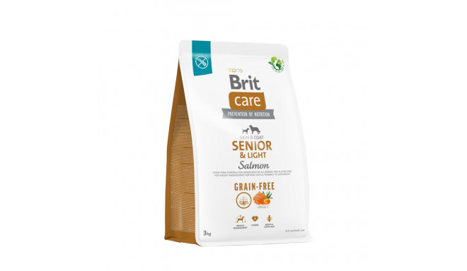 Brit Care Grain-Free Senior & Light Salmon корм для собак 3 кг