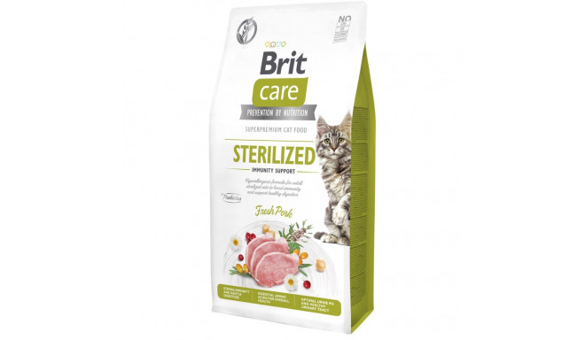 Brit Care Cat Grain-Free Sterilized Immunity Support cat food 7 kg