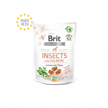 Brit Care Insects with Salmon chew treat for dogs 200g