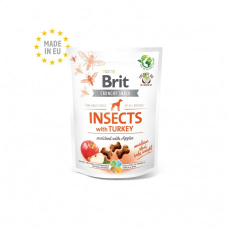Brit Care Insects with Turkey närimismaius koertele 200g