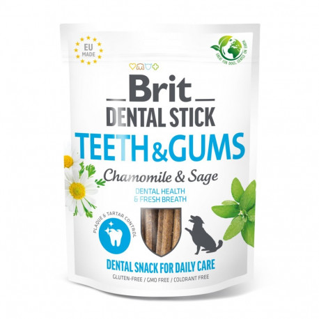 Brit Dental Stick Teeth & Gums chewing sticks for dogs 7 pcs 251g