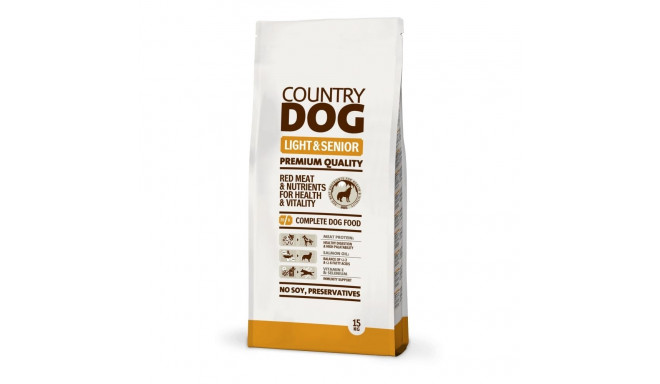 Country Dog Light & Senior dog food 15kg