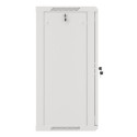 RACK CABINET 19" WALL-MOUNT 18U/600X450 (FLAT PACK) GREY LANBERG V2