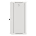 RACK CABINET 19" WALL-MOUNT 18U/600X450 (FLAT PACK) GREY LANBERG V2