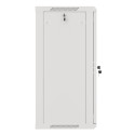 RACK CABINET 19" WALL-MOUNT 18U/600X450 (FLAT PACK) GREY LANBERG V2