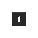 DOOR KEYHOLE SQUARE BLACK RUM/QUB/BAR