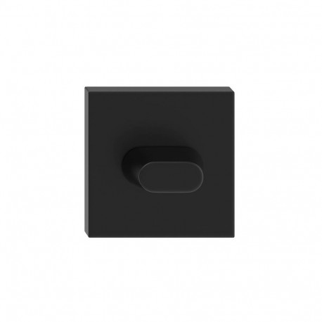 PRIVACY ESCUCHEON SQUA BLACK RUM/QUB/BAR