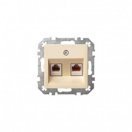 COMPUTER SOCKET 2-WAY WITHOUT FRAME