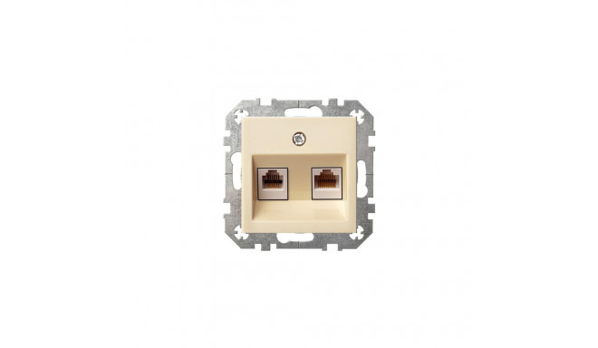 COMPUTER SOCKET 2-WAY WITHOUT FRAME