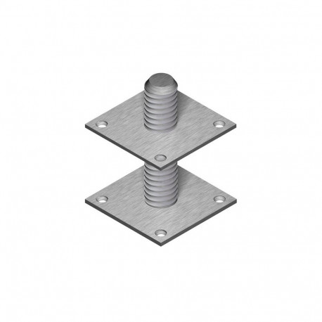 keermestatud sambaking 50x50x5,0 M10x150