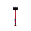 RUBBER MALLET FIBERGLASS HANDLE 600G HH