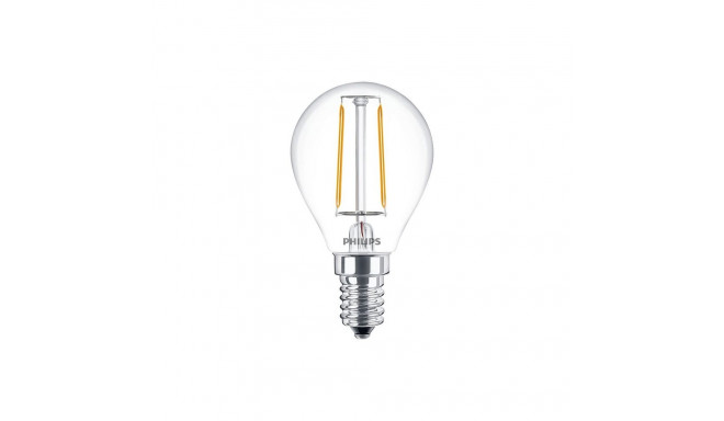 LED CLASSIC 25W P45 E14 soe valge läbipaistev mittedimmitav