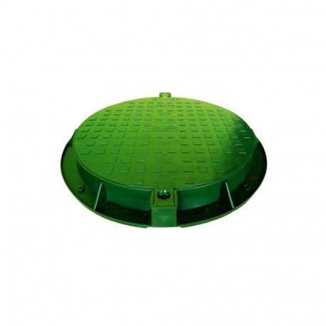 GARDEN SEWERAGE COVER 780PE-G A15 GREEN