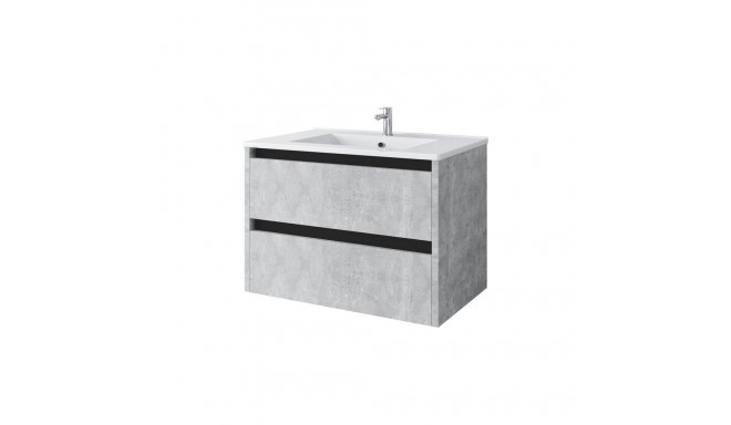 WASHBASIN CABINET SA 70DL CONCRETE