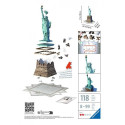 Puzzle 3D Buildings Statue of Liberty