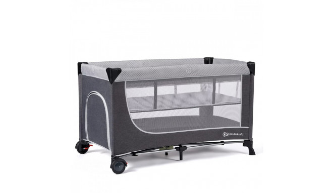 Travel Cot LEODY gray