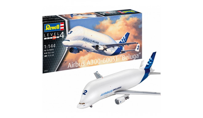 Plastic model Plan Airbus A300-600ST Beluga 1/144