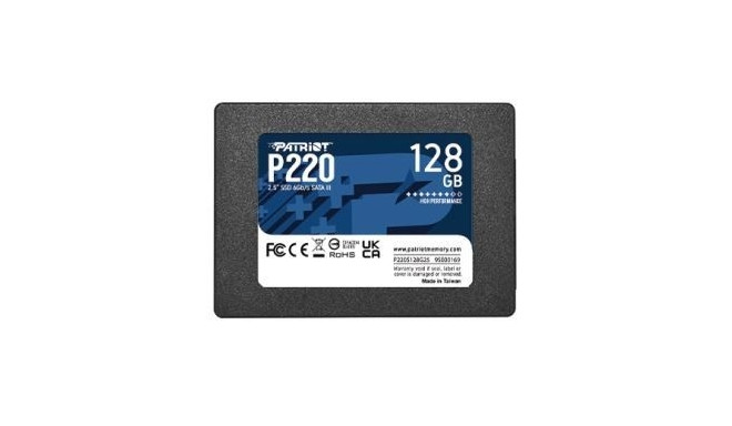 Disc SSD 128GB P220 550/480 MB/s SATA III 2.5