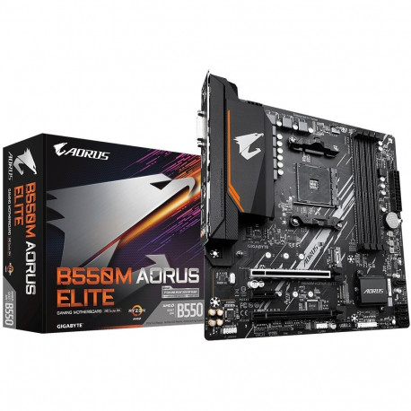 AORUS emaplaat B550M ELITE AM4 4DDR4 2HDMI/DVI-D mATX