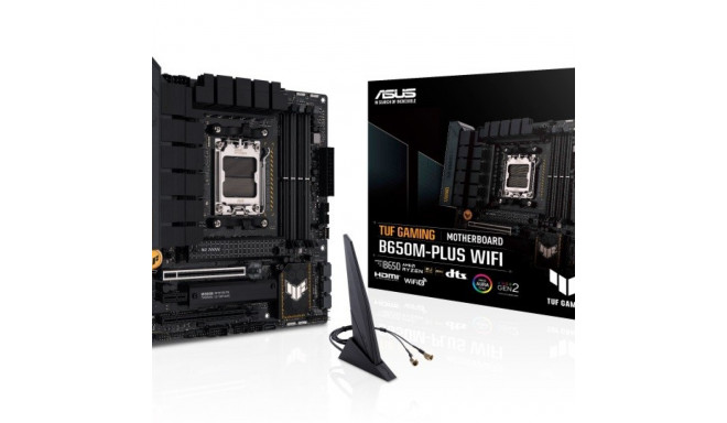 Asus emaplaat TUF Gaming B650M-PLUS WiFi AM5 4DDR5 HDMI mATX