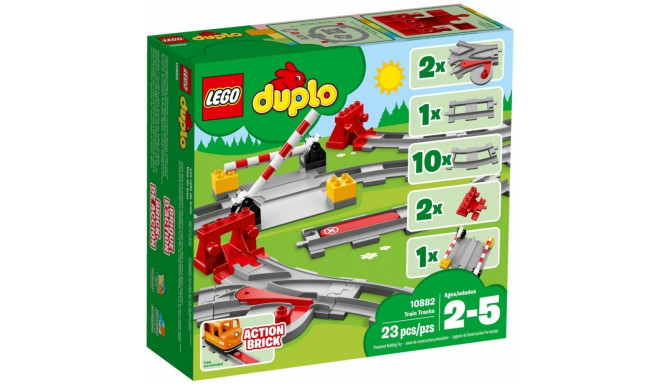 LEGO mängukomplekt Duplo Train Tracks