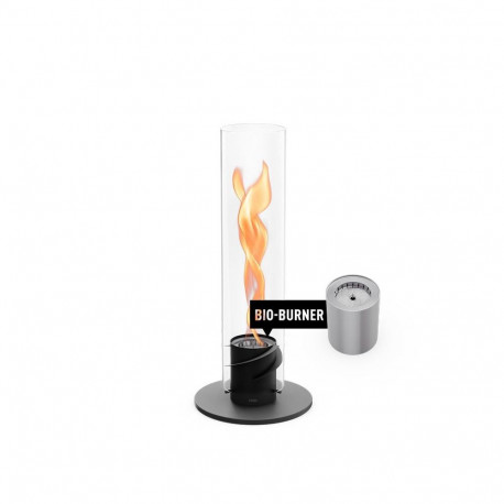 HOFATS SPIN 900 tabletop fireplace with bio-burner, black