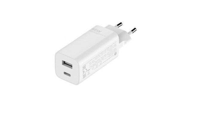 Xiaomi Mi Gast GaN Charger 65W  / Type-A / Type-C + Cable Type-C / 1m